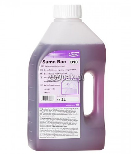 Suma Bac D10 preparat myjąco-dezynfekcyjny 2 litry 