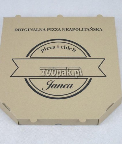 Kartony na pizzę pudełka 32 cm z nadrukiem logo