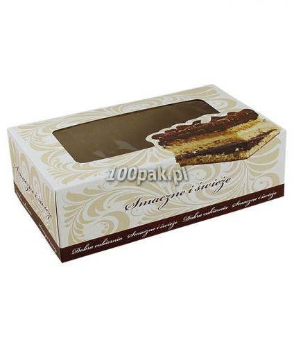 Tiramisu pudełko karton na ciasto tort 25x18